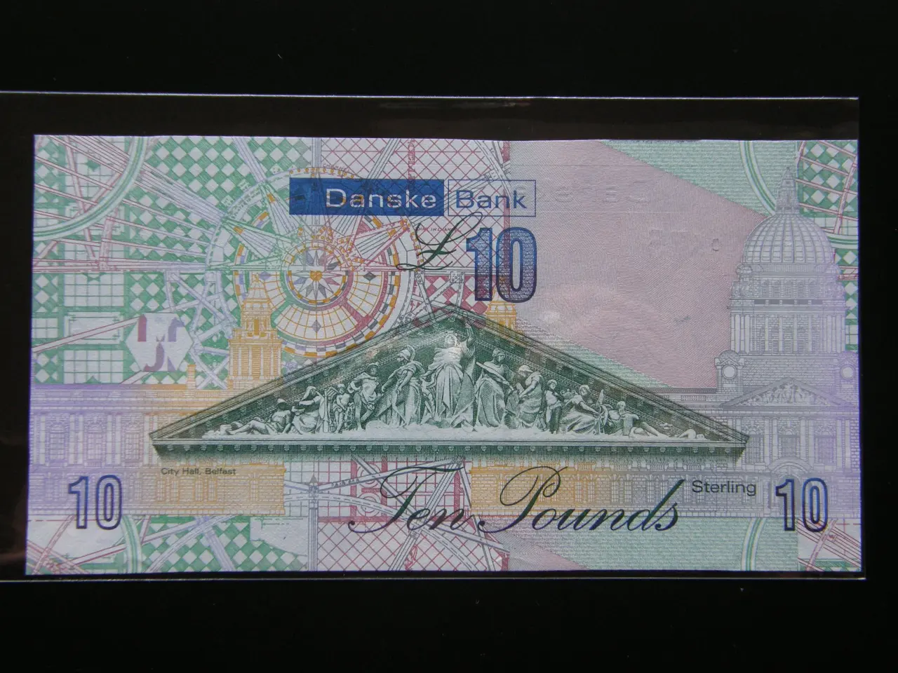 Billede 2 - Nordirland 10 Pounds 2013 P212 Unc.