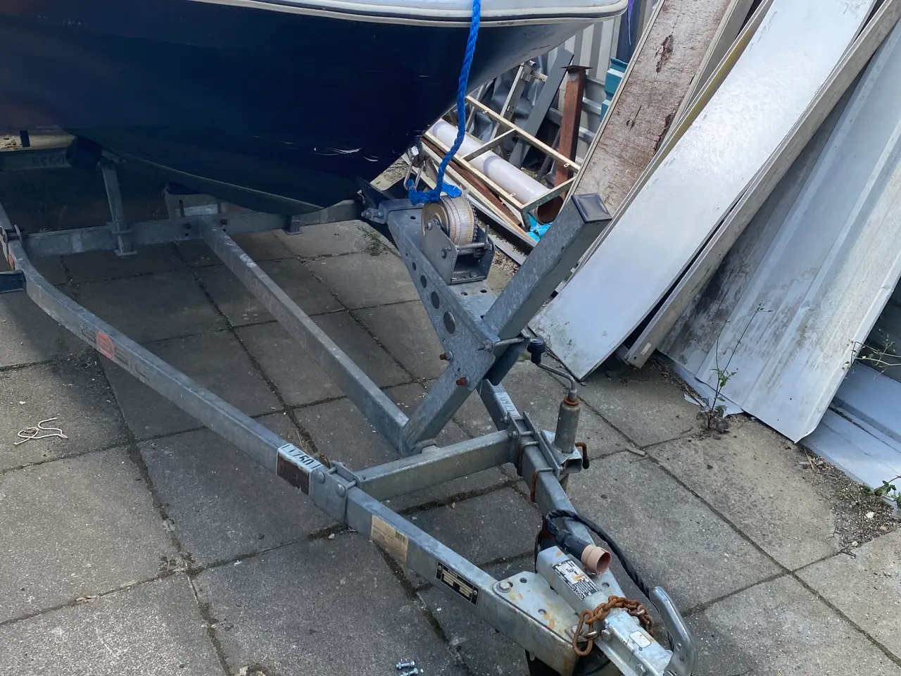 Billede 2 - Shetland 536 med 45 hk Mariner og trailer.