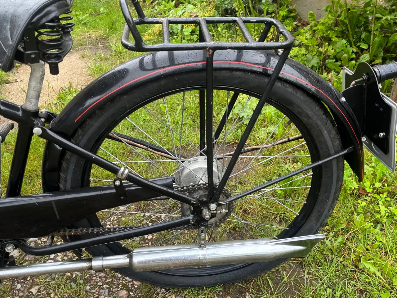 Billede 3 - Hamlet letvægtsmotorcykel, ca. 1947 – model 98-K