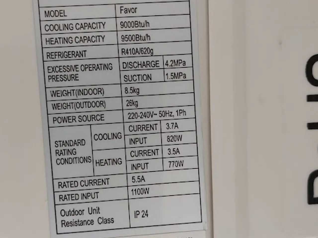 Billede 3 - Varmepumpe og Air Condition anlæg  Andes Favor