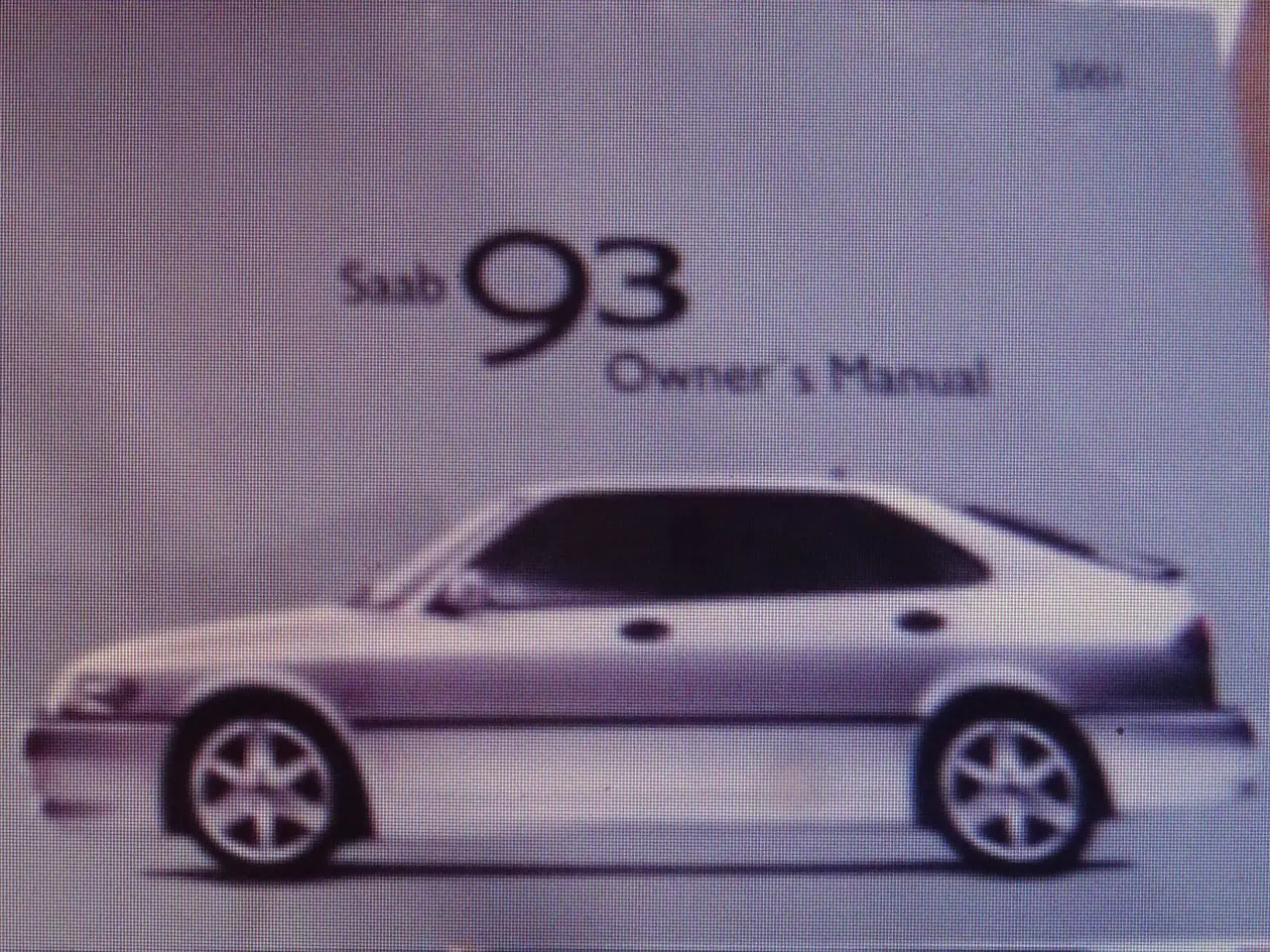 Billede 2 - Saab 9-3 reservedele, instruktionsbog m.m købes