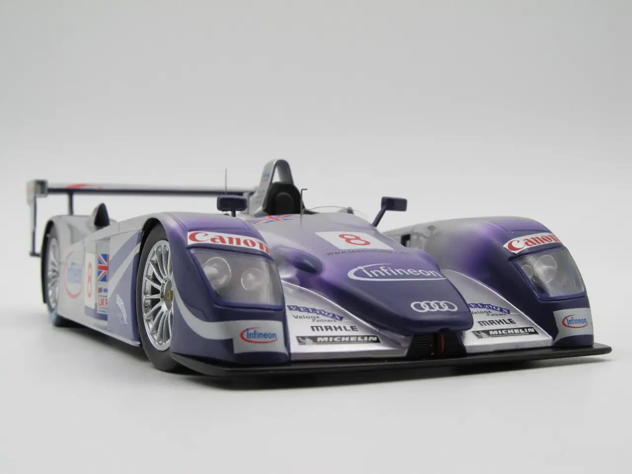 Billede 3 - Audi R8 Infineon,#8 Team "Veloqx" 1:18