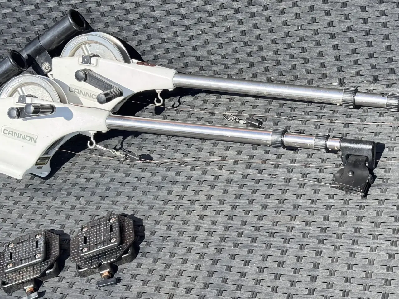 Billede 4 - 2 stk Canon Unitroll top model  downrigger hvid 