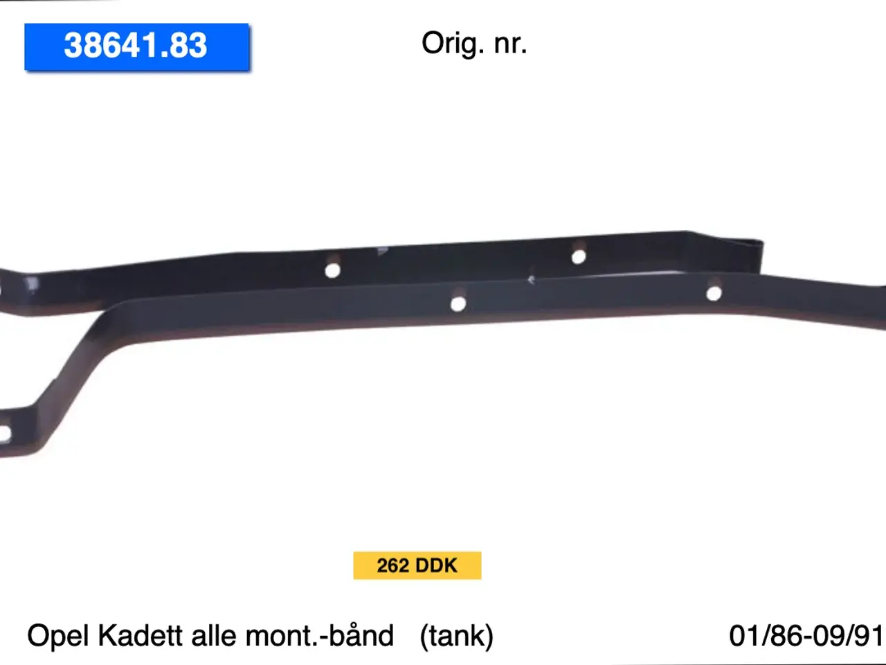 Billede 7 - Opel Kadett tanke