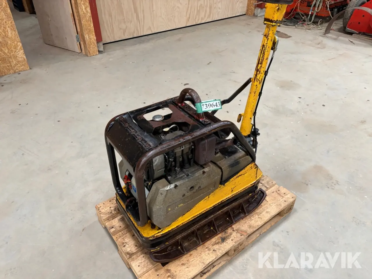 Billede 2 - Pladevibrator Wacker DPU 5045
