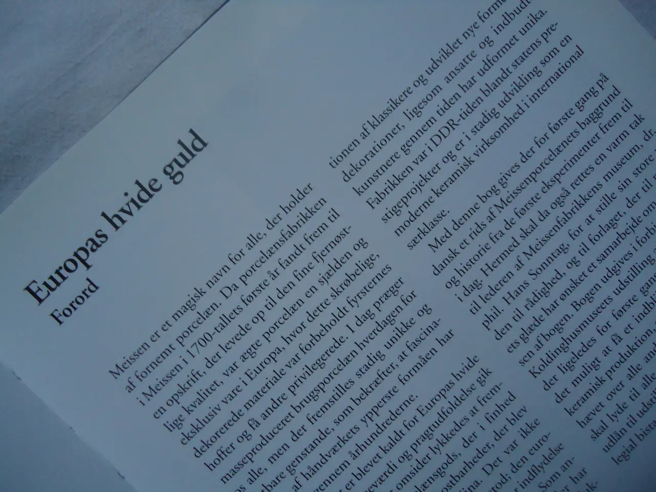Billede 2 - M E I S S E N - porcelæn gennem tre århundreder []