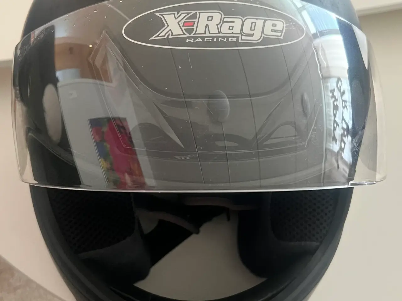 Billede 4 - X-Rage Racing motorcykelhjelm sort - str m