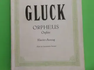 Noder: Gluck: Orphée, Klaverpartituret