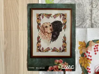 Cewec Broderisæt nr. V5755: Hunde