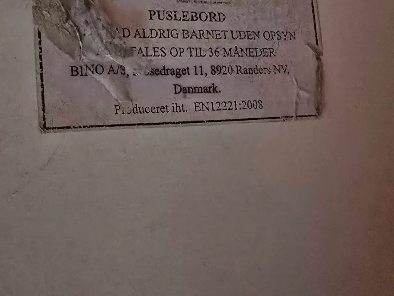 Billede 2 - Puslebord