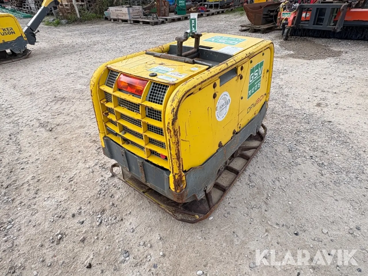 Billede 1 - Pladevibrator Wacker Neuson DPU80R
