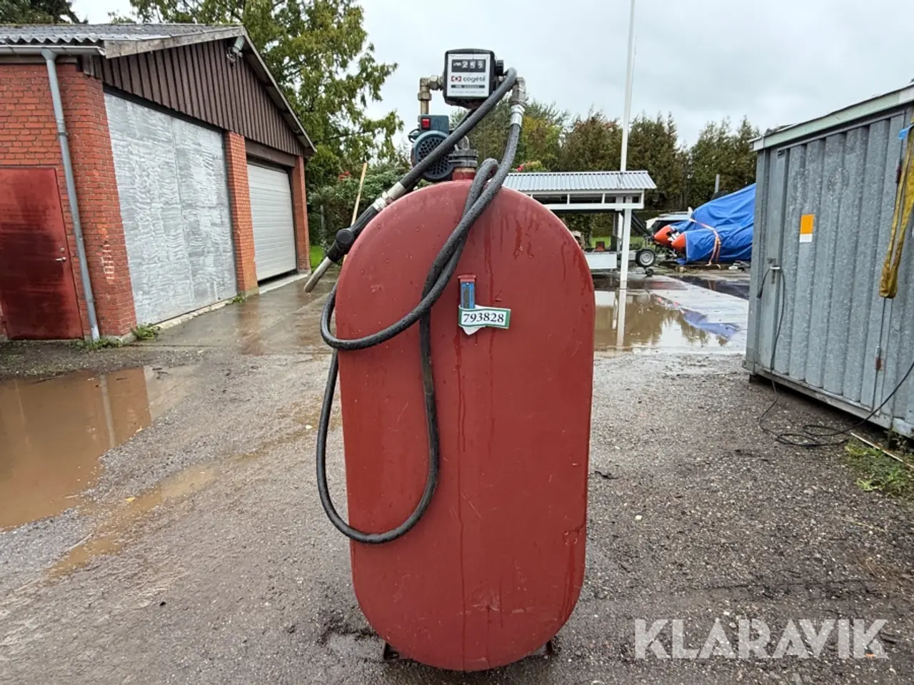 Billede 11 - Dieseltank Roug Steel Tank Å 200 med pumpe, 1 styk