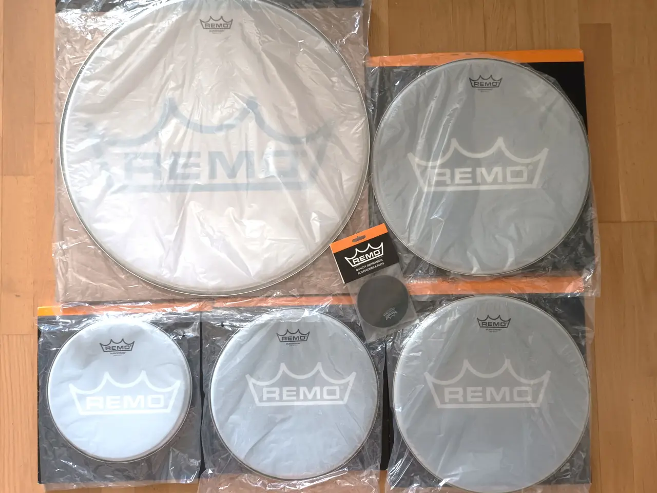 Billede 1 - Remo Silent Stroke Mesh Head Kit + Remo Falam Slam