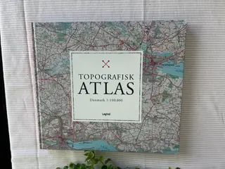 Topografisk ATLAS Danmark - 1:100 000