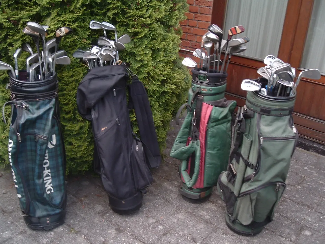 Billede 5 - Golfjern. Grafit- og ståljern. Bag og vogn
