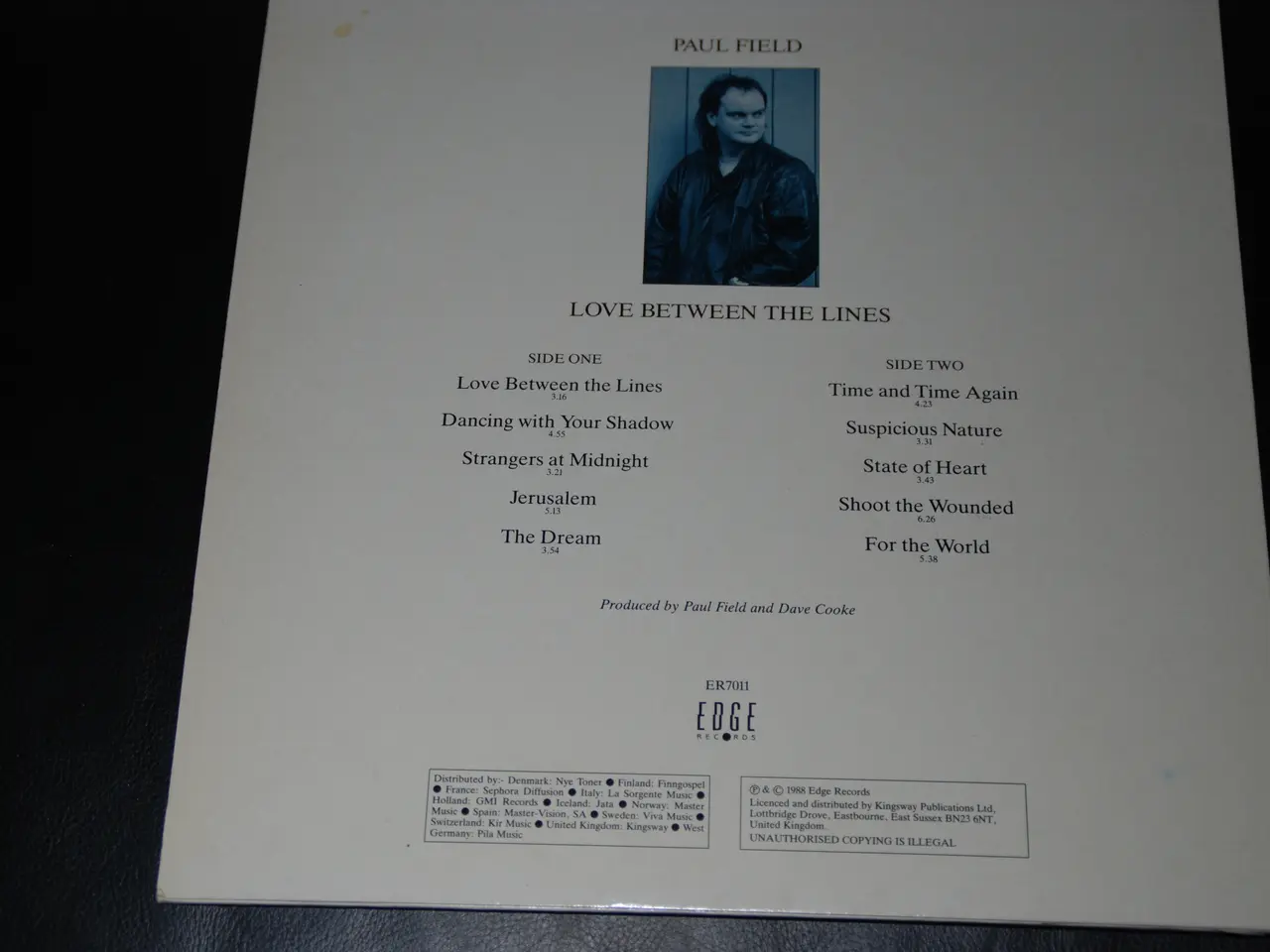 Billede 2 - Vinylplade - Paul Field