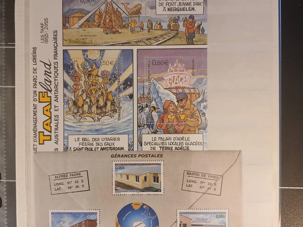 Billede 1 - Fransk Antarktis (229) 1 planche