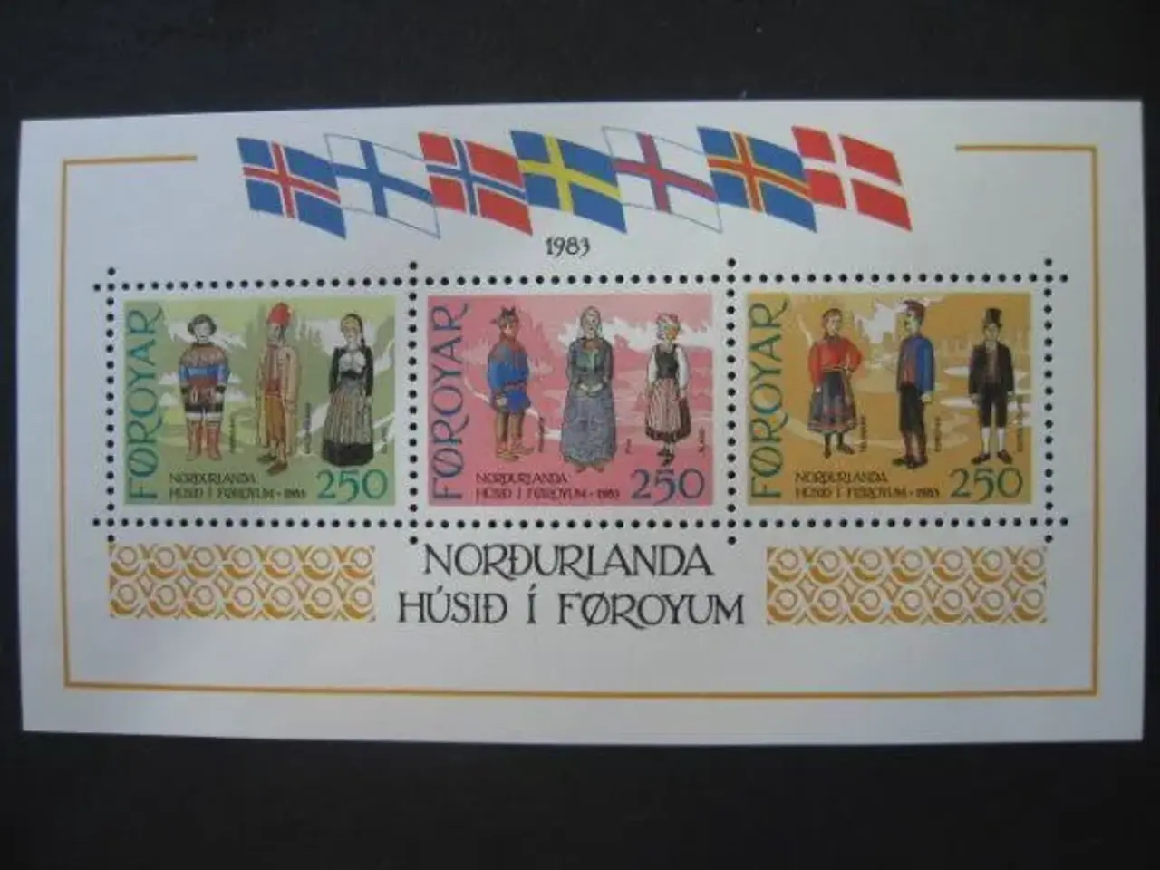 Billede 1 - 6 Miniark fra Færøerne