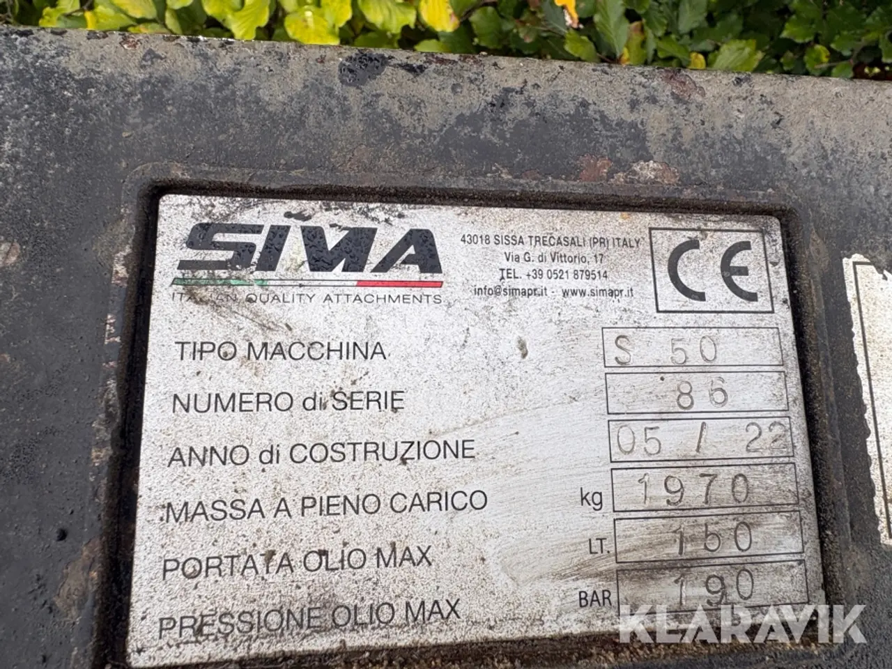 Billede 4 - Hydraulisk betonblander Sima S50