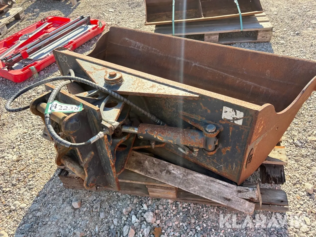 Billede 4 - Kip- og planerskovl JST 1,5 m 1 Styk