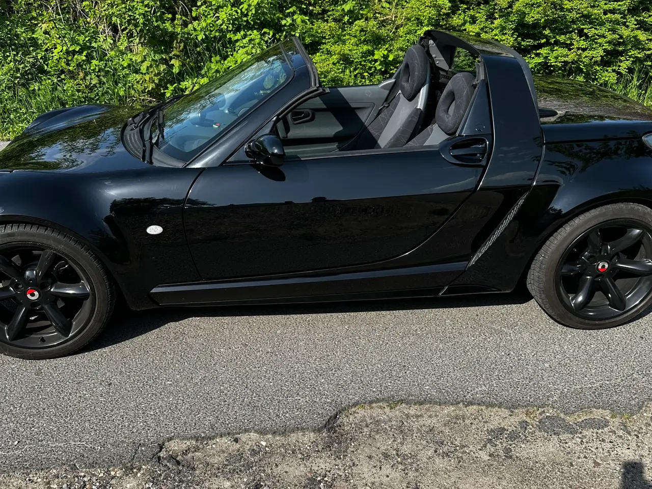 Billede 3 - Rigtig fed bred lille sommerbil.Smart roadster cab