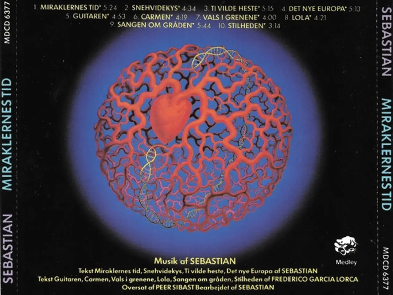 Billede 2 - Sebastian – Miraklernes Tid – CD