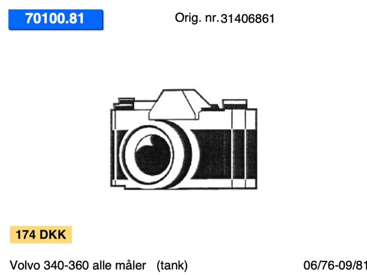 Billede 3 - Volvo 240-340-360 tanke