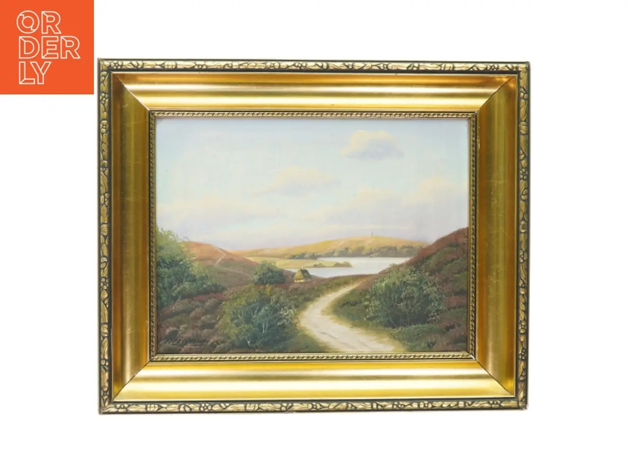 Billede 1 - Billederamme med billede fra Ukendt (str. LB:53x43)
