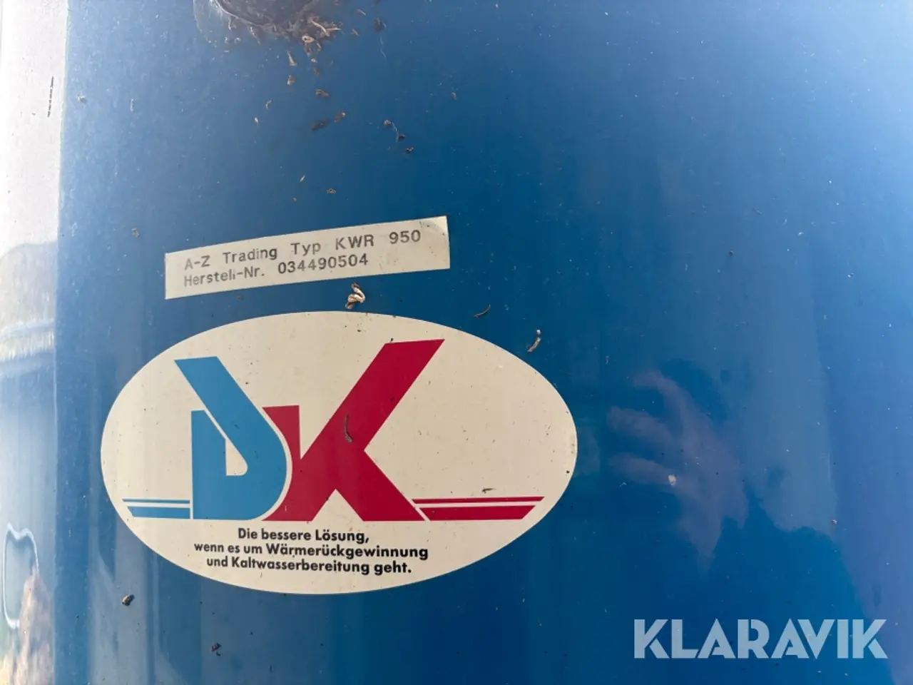 Billede 5 - Isvandstank 950L Dk-kälteanlagen KW PF
