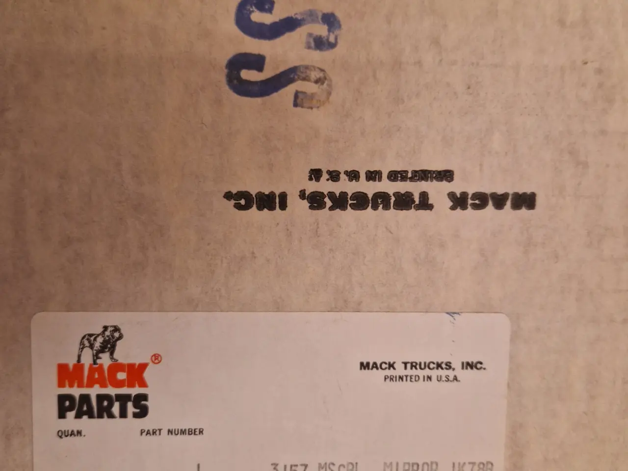 Billede 6 - Original Mack Trucks Sidespejl 