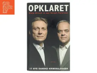 Opklaret : 17 danske kriminalsager (Bog)