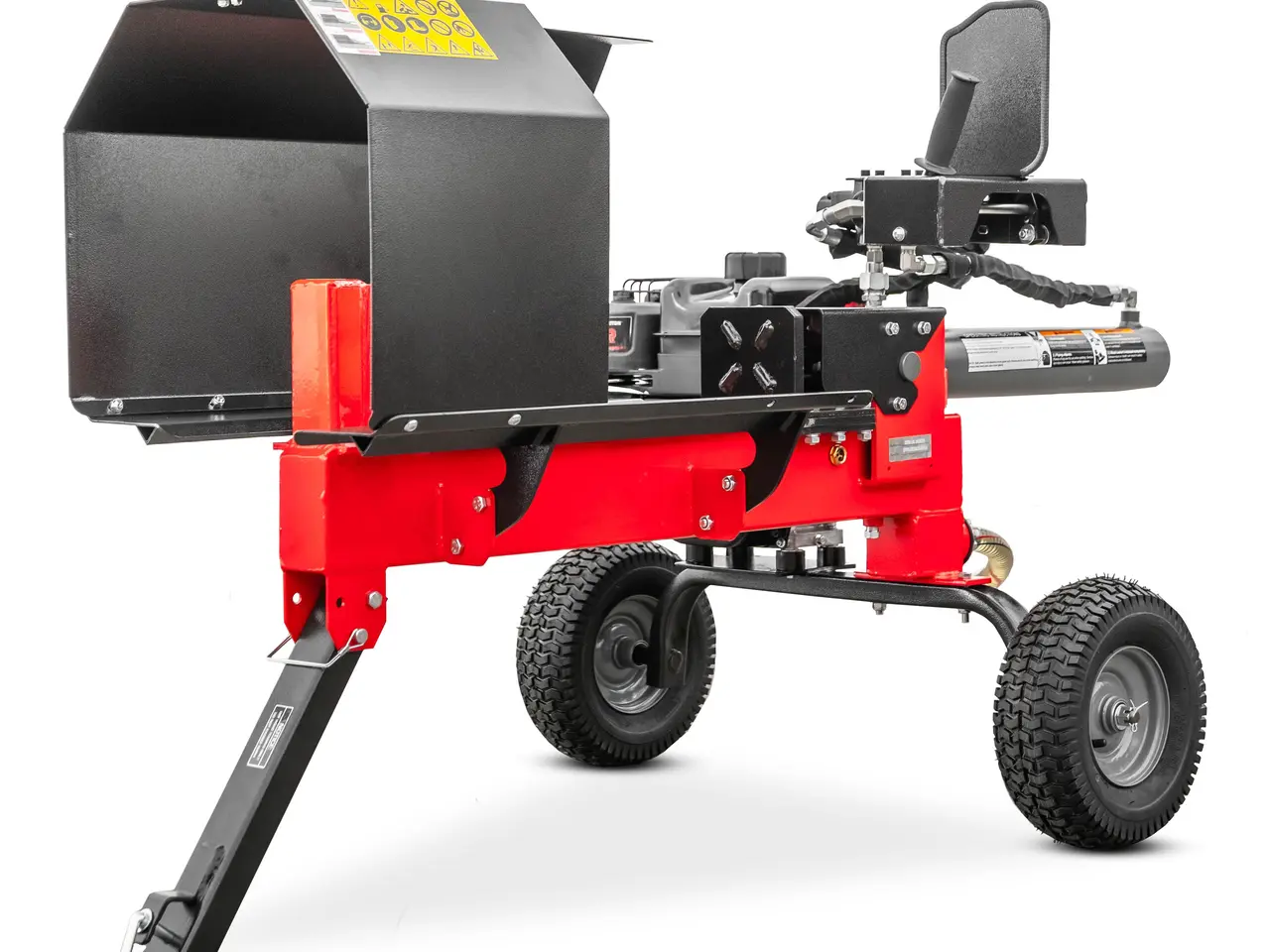 Billede 3 - WoodMaster CWM12B – 12 ton benzin brændekløver (vandret)