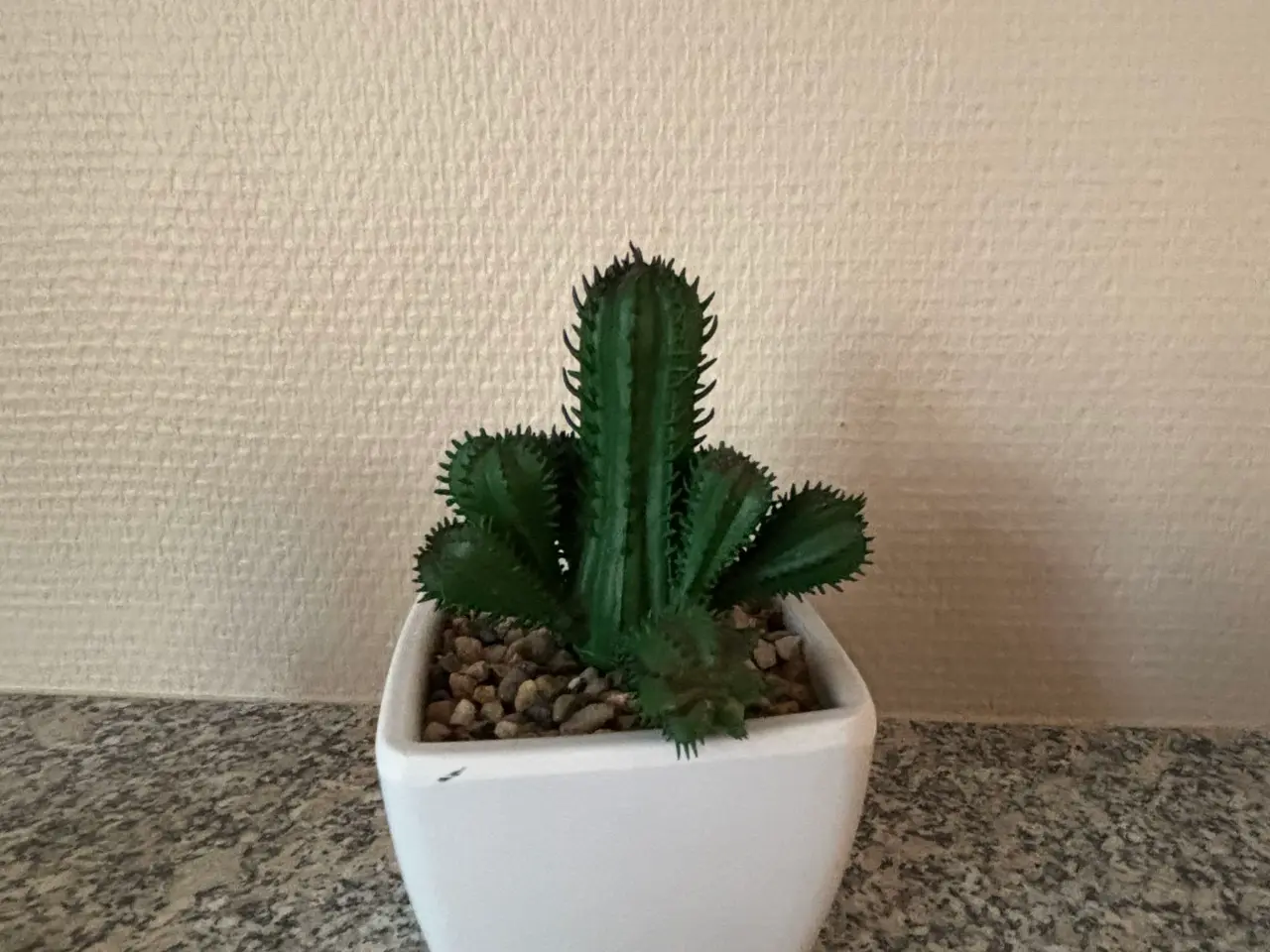 Billede 19 - 4 små plastik planter 