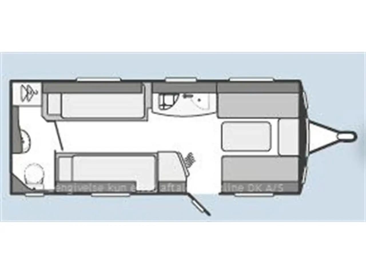 Billede 7 - 2020 - Sprite Mondial 490 SE   Enkeltsenge-Endebad-Telt.-Mover