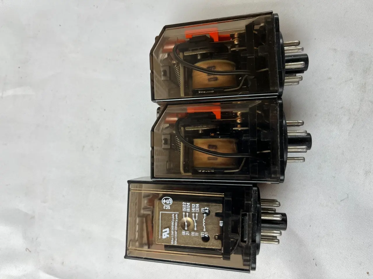 Billede 6 - Schrack MR206024 Multimode relæ 24V AC 10A Octal –