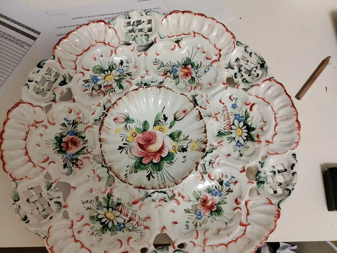 Billede 1 - Porcelænsfad