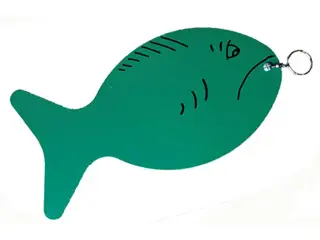 Fisk Grøn 1 stk