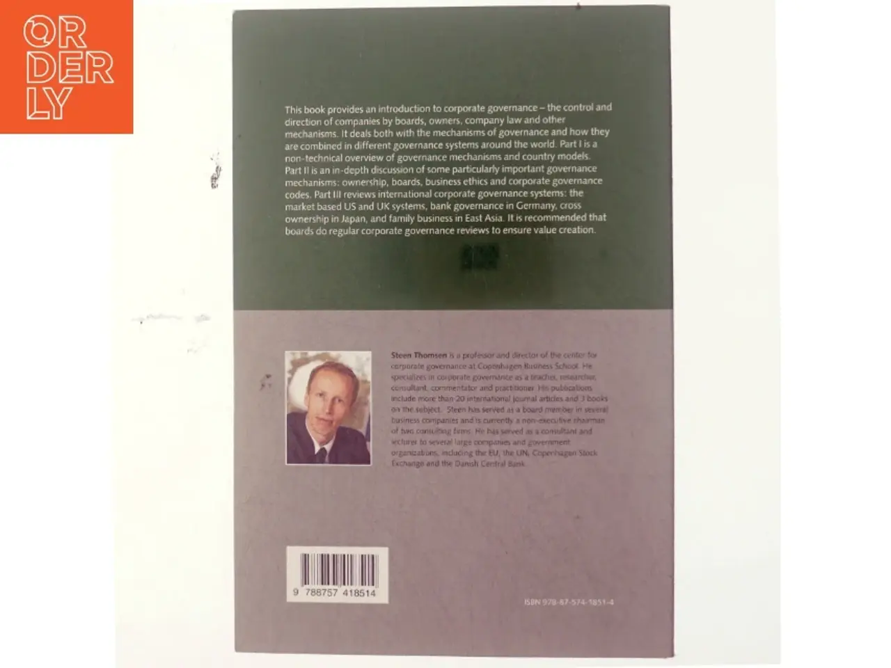 Billede 3 - An introduction to corporate governance : mechanisms and systems af Steen Thomsen (f. 1959) (Bog)