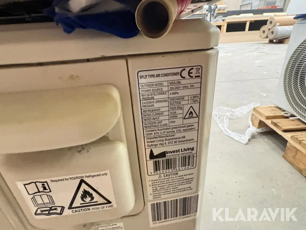 Billede 11 - Varmepumpe luft til luft Invest Living MSA-09C