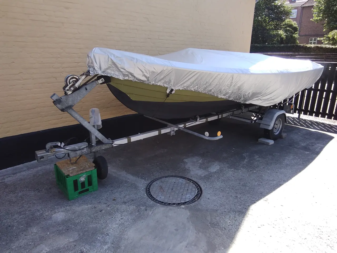 Billede 4 - Jolle m trailer og motor