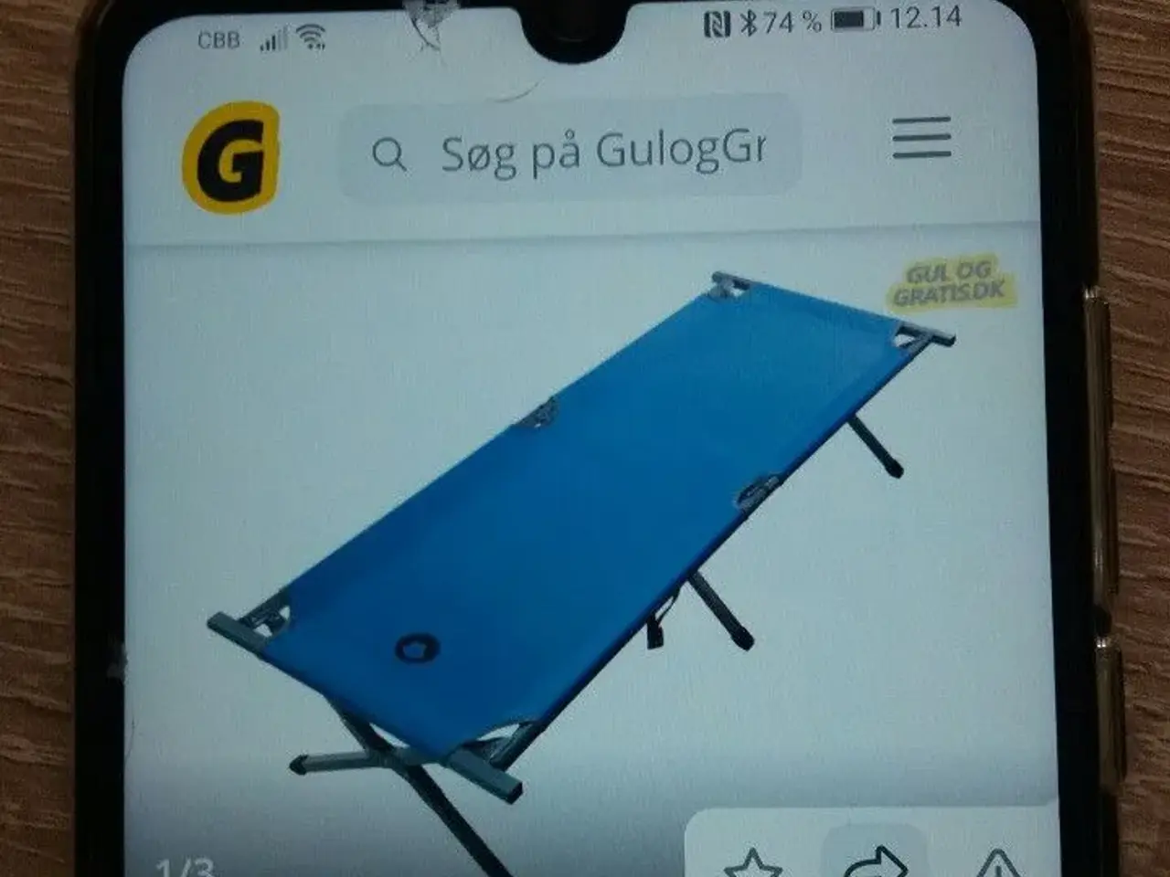 Billede 1 - Alu campingseng