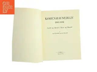 Københavnerliv 1883-1894 (Bog)