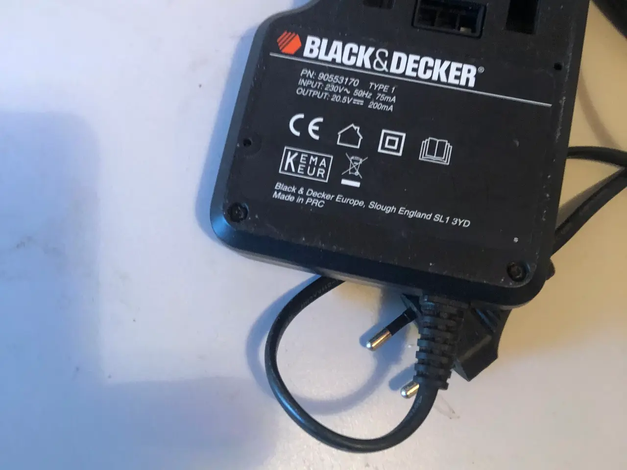 Billede 3 - Batteri ladet til Black & Decker 18 volt lithium 