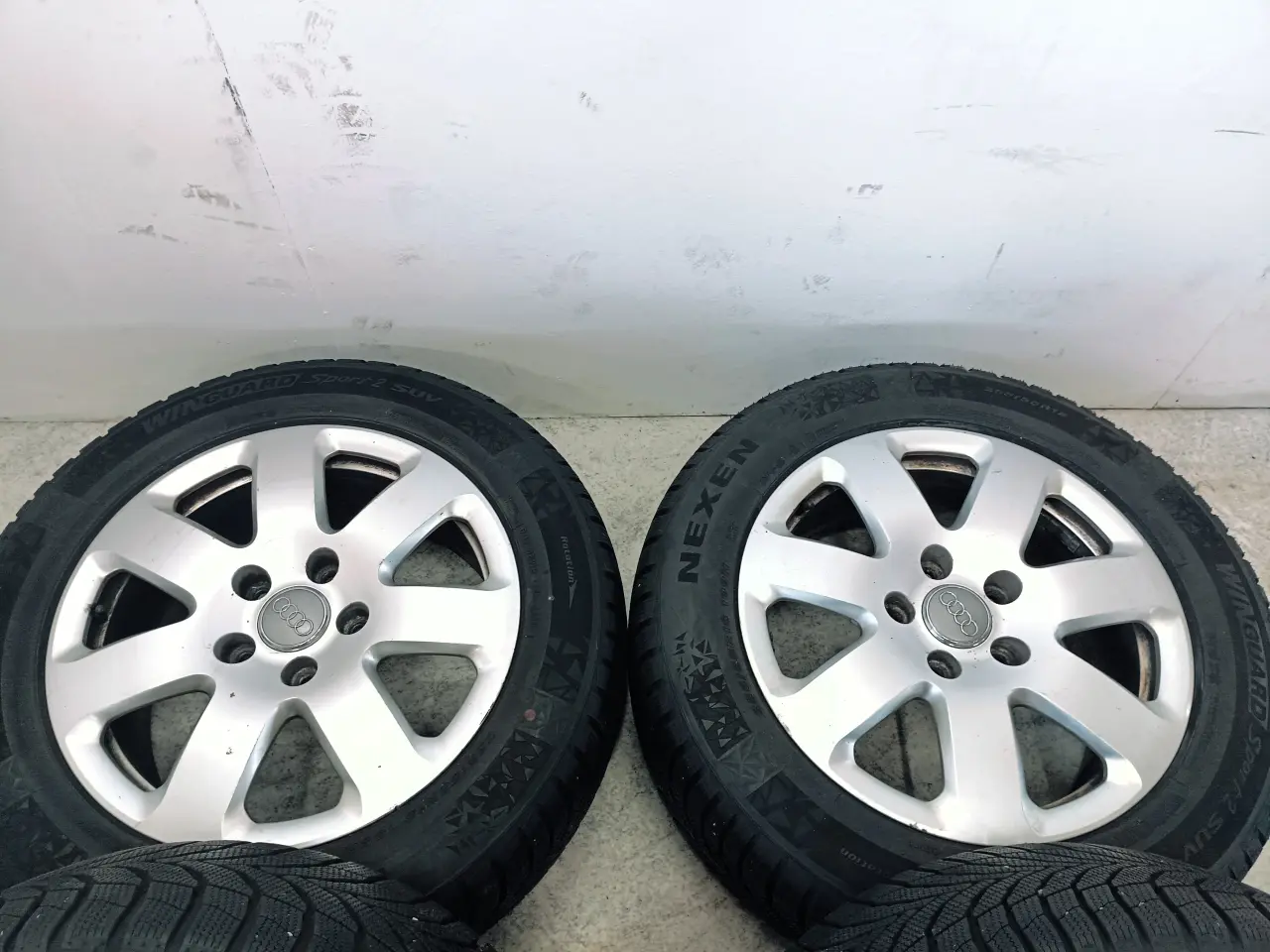Billede 4 - 5x130 18" ET56 nav 71,6ø AUDI Q7 vintersæt