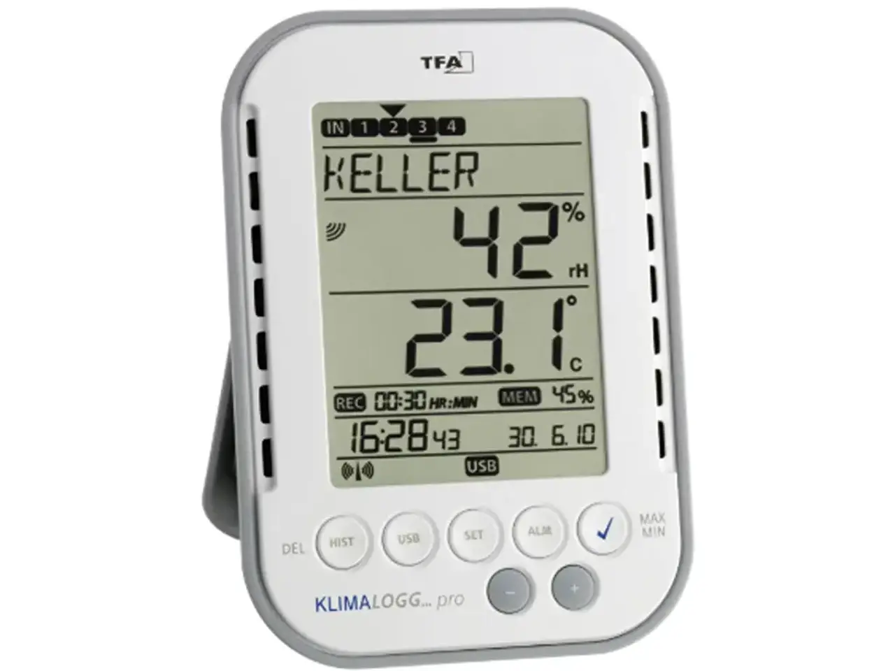 Billede 1 - Temperaturlogger Pro Hestebil