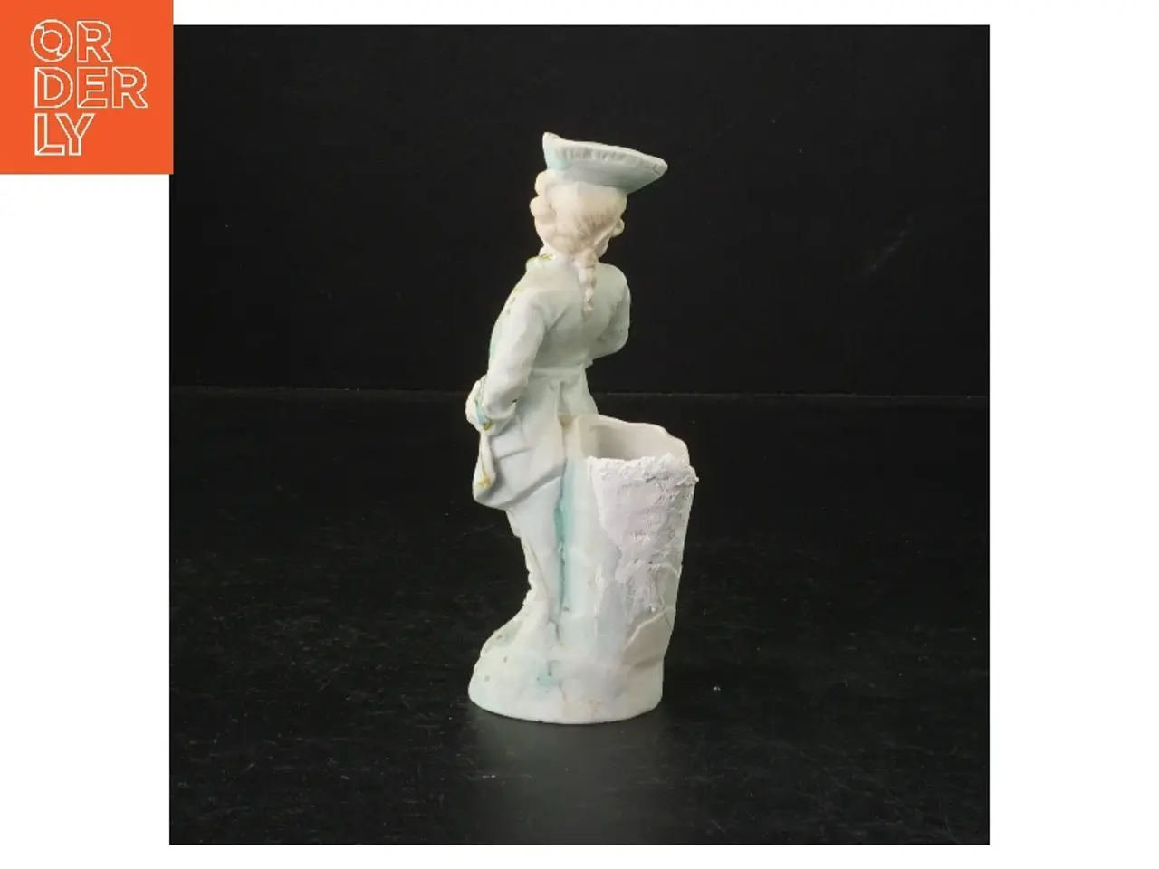 Billede 1 - Porcelænsfigur af mand i historisk dragt