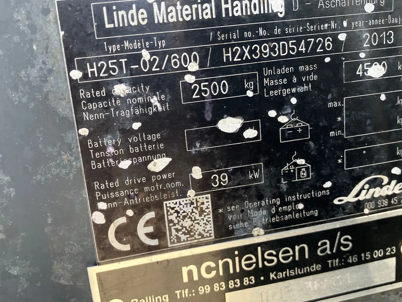 Billede 11 - Linde H 25 EVO Linde H 25 EVO kun 3538 timer