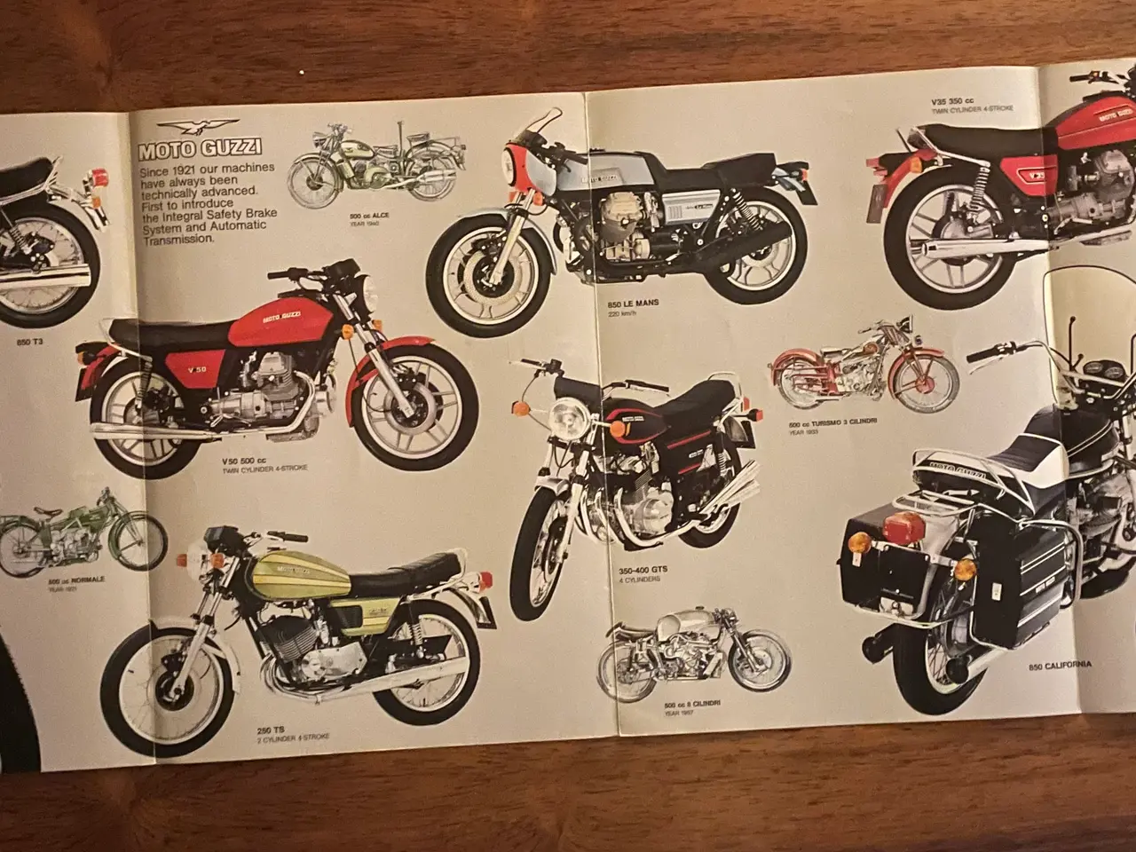 Billede 3 - Moto Guzzi brochure
