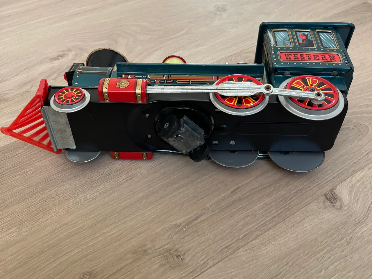 Billede 4 - Vintage Western Locomotive Tin