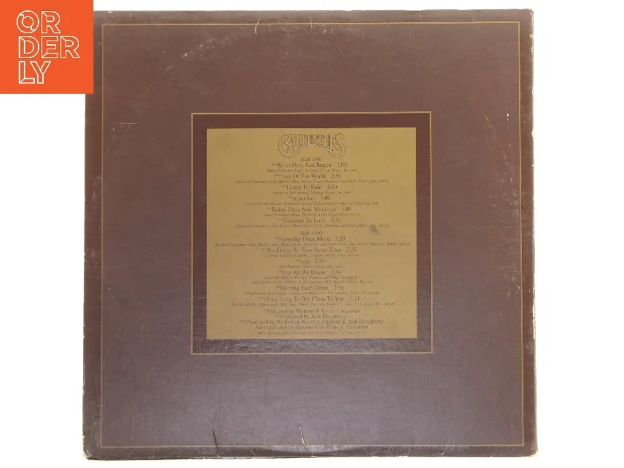 Billede 1 - The Singles 1969-1973 LP